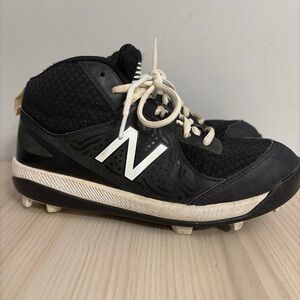 New Balance Youth Black-white 3000 V5 Baseball Cleats Size 4.5